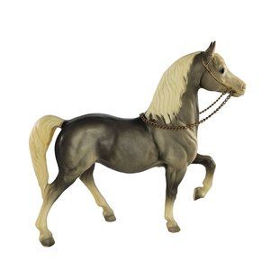 Breyer Horse Western Prancing Pony Cheyenne #110 Smoke Gray Pink Nose Ears